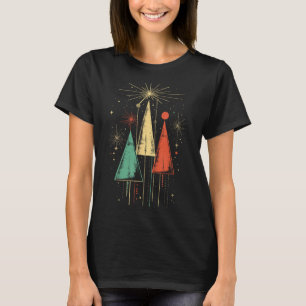 Mid Century Modern Christmas T-Shirt