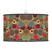 Mid-century Modern Circle Pattern Lamp Shade (Right)