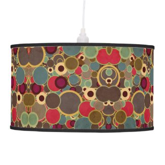 Mid-century Modern Circle Pattern Lamp Shade