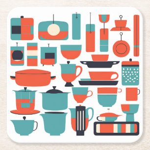 Mid Century Modern Coasters