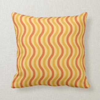 Mid-Century Modern Colors & Patterns #14 Throw Pillow