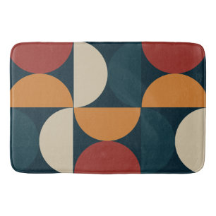 Mid-Century Modern Copper Firefly Bath Mat