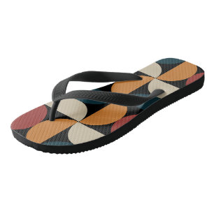 Mid-Century Modern Copper Firefly Flip Flops