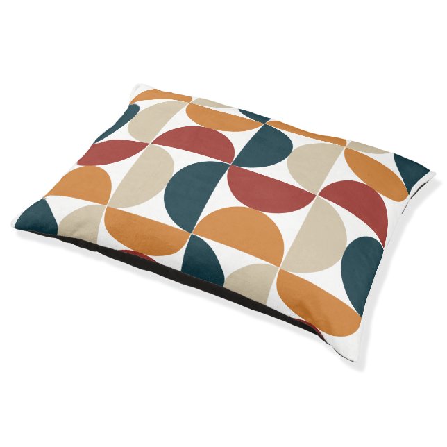 Mid-Century Modern Copper Firefly    Pet Bed (Angled)