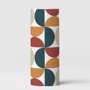 Mid-Century Modern Copper Firefly     Pillar Candle