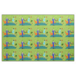 Mid Century Modern Couple Fabric