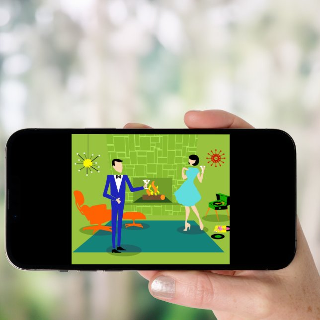 Mid Century Modern Couple Poster (Front Digital)