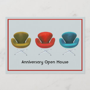 Mid Century Modern Customizable Special Event Invitation