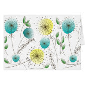 Mid-Century Modern Dandelion Clocks (Front Horizontal)