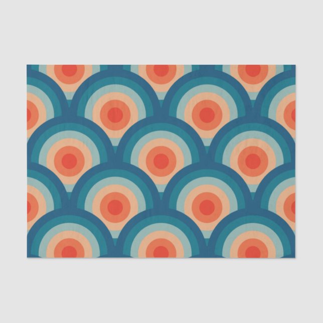 Mid Century Modern Decoupage Tissue Paper (Front)