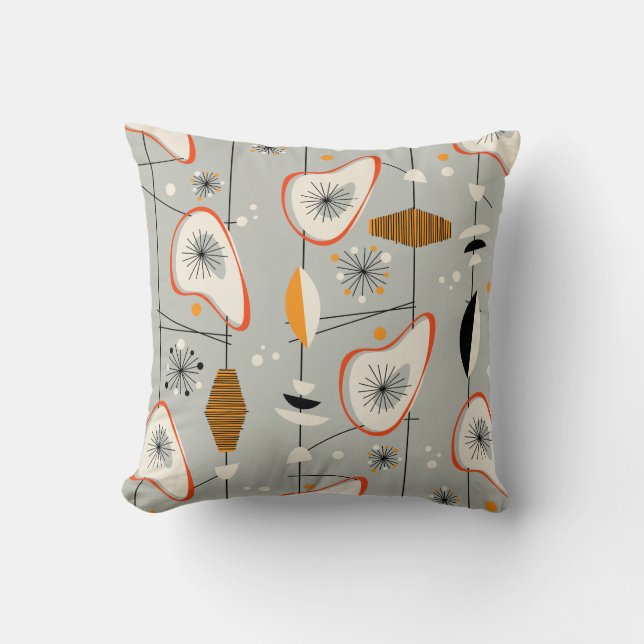 Mid Century Modern Design Pillow (Front)