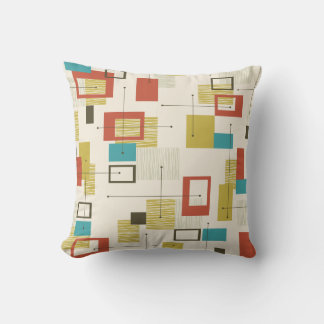Mid Century Modern Design Pillow
