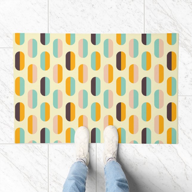 Mid Century Modern Doormat (Indoor)
