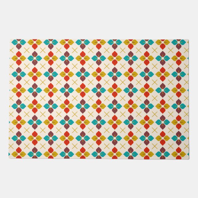 Mid Century Modern Doormat (Front)