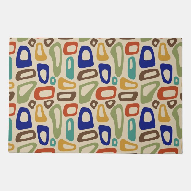 Mid Century Modern Doormat (Front)