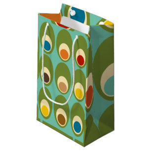 Mid-Century Modern Eggs  Small Gift Bag