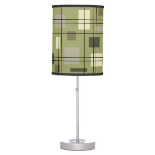 Mid Century Modern Geometric 18 Table Lamp