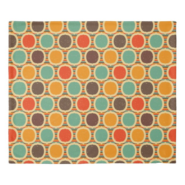 Mid Century Modern geometric 5 Duvet Cover (Front)