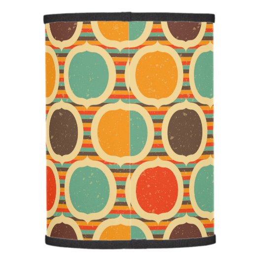 Mid Century Modern geometric 5 Lamp Shade (Back)