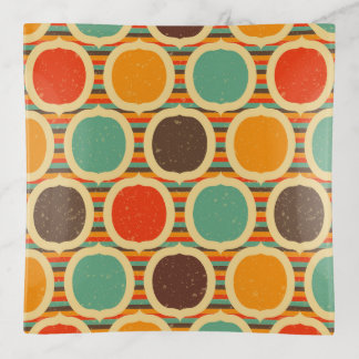 Mid Century Modern geometric 5 Trinket Tray