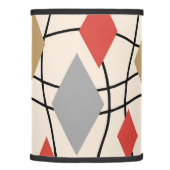 Mid Century Modern Geometric Abstract Lamp Shade (Right)