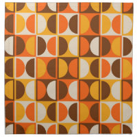 Mid Century Modern Geometric Abstract Pattern