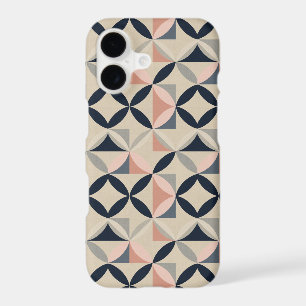 Mid Century Modern Geometric Abstract Pattern  iPhone 17 Case