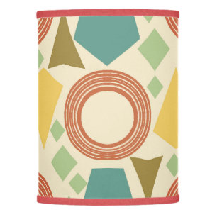 Mid Century Modern Geometric Colorful Lamp Shade