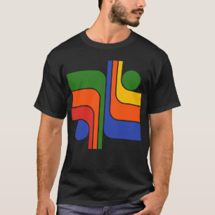 Mid Century Modern Geometric Design T-Shirt