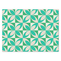 Pine dark green geometric mid century pattern wrapping paper, Zazzle in  2023