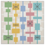 Mid Century Modern Geometric Multicolored 1 Fabric