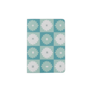 Mid Century Modern Geometric Passport Holder