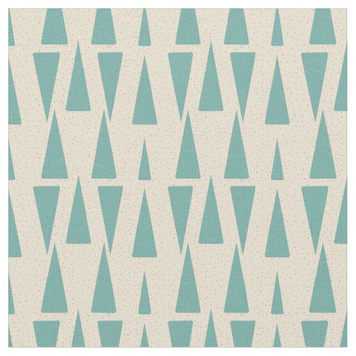 Mid Century Modern Geometric Pattern Fabric