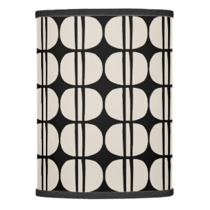 Mid Century Modern Geometric Pattern Lamp Shade