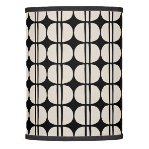 Mid Century Modern Geometric Pattern Lamp Shade
