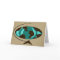 Mid Century Modern Globe Art Greeting Card