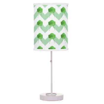 Mid Century Modern Green Chair Table Lamp by grnidlady at Zazzle