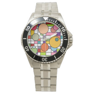 Mid-Century Modern Grid Watch