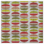 Mid-Century Modern Half Moons Design Fabric 19
