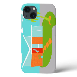 Mid Century Modern House iPad Air Case