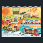 Mid-Century Modern Houses Calendar<br><div class="desc">Tour the Four Seasons of Mid Century Modern Houses with this classic calendar. The Mid Century Modern Houses Calendar illustrated by Diane Dempsey is a collection of all her best architectural scenes. Including the exteriors and interiors of some of her most popular illustrations. All images on this store are copyright...</div>