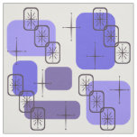 Mid Century Modern Indigo Fabric