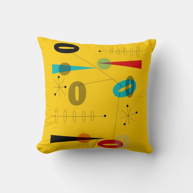 Mid-Century Modern Inspired Pillow #39 (Front)