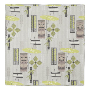 Mid Century Modern Kon-Tike Duvet Cover