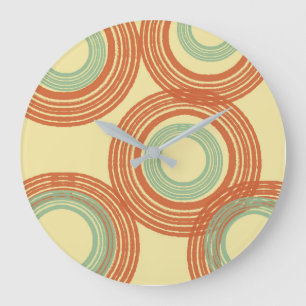 Mid Century Modern Large Clock