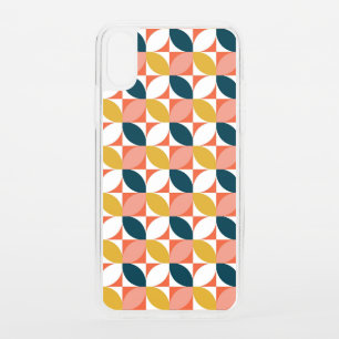 Mid-Century Modern Leaf Pattern iPhone XS Case