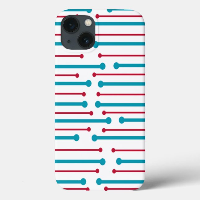 Mid-Century Modern Lines  Case-Mate iPhone Case (Back)