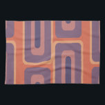 Mid Century Modern Long Rectangles Colorful 2 Kitchen Towel<br><div class="desc">Mid Century Modern Long Rectangles Colorful 2</div>