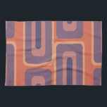 Mid Century Modern Long Rectangles Colorful 2 Kitchen Towel<br><div class="desc">Mid Century Modern Long Rectangles Colorful 2</div>