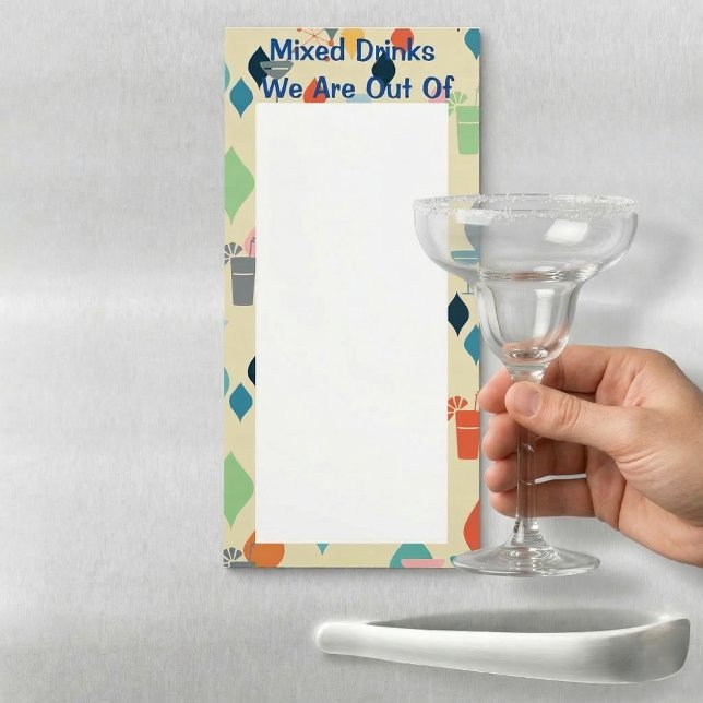 Mid Century Modern Magnetic Notepad (Creator Uploaded)